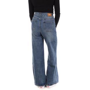 Jean Loose Bleu Femme Monday Premium 3280 vue 2