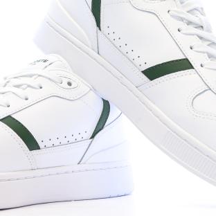 Baskets Blanc/Vert Homme Lacoste T-clip Set 224 vue 7