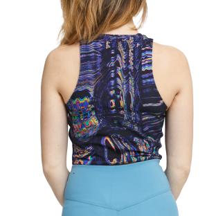 Débardeur à motifs Violet Femme Nike Tank Aop vue 0