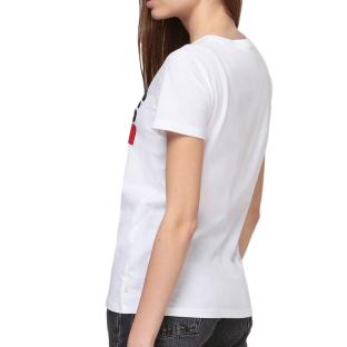 T-Shirt Blanc/Marine/Rouge Femme Levi's The Perfect vue 2