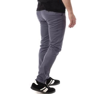 Pantalon Chino Bleu Moyen Homme La Maison Blaggio TOSCANE vue 2