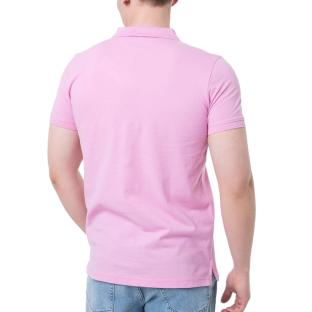 Polo Rose Foncé Homme Tommy Hilfiger Tjm Slim vue 2