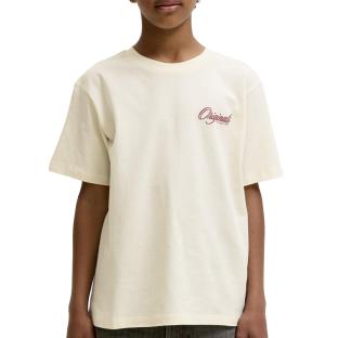 T-Shirt Beige Garçon Jack & Jones Graphic vue 0