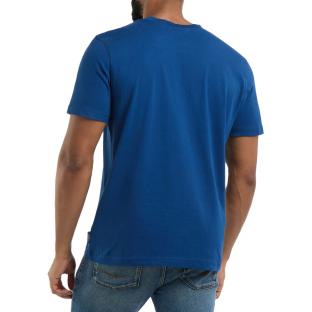 T-shirt Bleu Homme Umbro Gradien Box Quetzal vue 2
