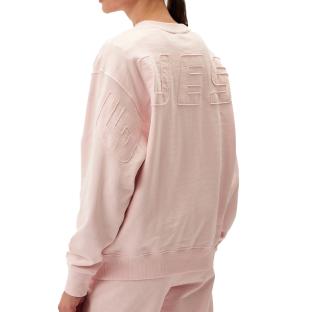 Sweat Rose Femme Guess Rgine vue 2
