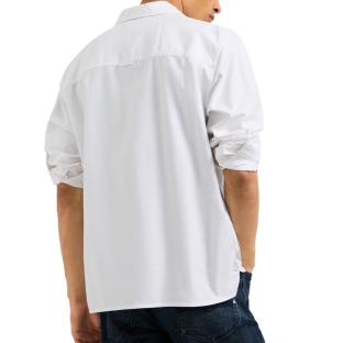 Camisa blanca de hombre Pepe Jeans Randy ver 0