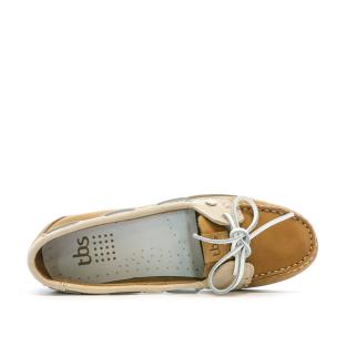 Chaussures bateaux Beige Femme TBS PINNHAE vue 4