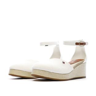 Sandales Blanches Femme Tommy Hilfiger FW0FW08657 vue 6