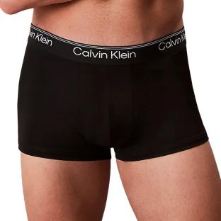 X5 Boxers Noir/Blanc Homme Calvin Klein Jeans Rise vue 0