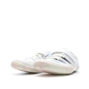Chaussures d'athlétisme Blanches Mixte Adidas Adizero Throws vue 0