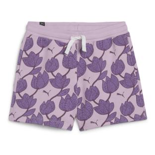 Short Mauve Fille Puma Blossom pas cher