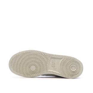 Baskets Beige/Blanches Homme Nike Court Vision Lo vue 5