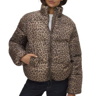 Doudoune Léopard Marron Vero Moda Parda pas cher