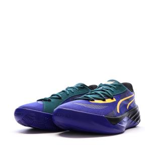 Chaussures de basketball Noires/Bleu Homme Puma All-pro Nitro Crowd Craze vue 6