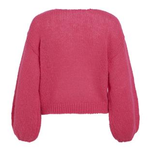 Pull Rose Femme Vila Choca vue 0