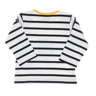 T-shirt Marine/Blanc à rayures Enfant EOM Loris vue 2