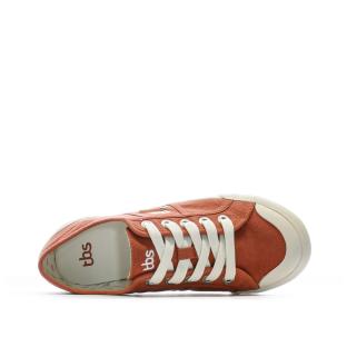 Baskets en toile Terracotta Femme TBS Opiace vue 0