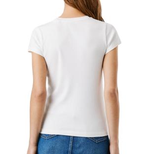 T-Shirt Blanc Femme Pepe jeans PL506037 vue 0