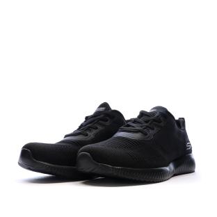 Baskets Noires Femme Skechers Bobs Squad Tough Talk vue 6