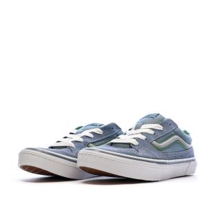 Vans Caldrone Unisex Junior Blue Trainers Photo of the Espace des Marques %store% store - view of %key%