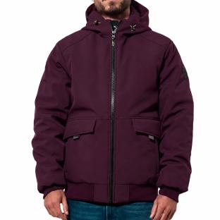 Parka para hombre Kaporal AYOH2 en color burdeos ver 0