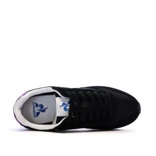 Baskets Noires Femme Le Coq Sportif Alpha vue 3