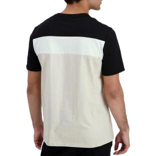 T-Shirt Noir/Beige Homme Le Coq Sportif Contemporain N°2 vue 0