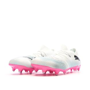 Chaussures Football Blanc/Bleu Homme Puma Future 7 Match vue 6