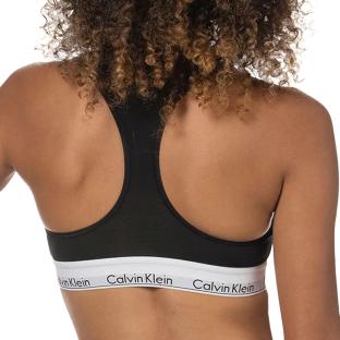 Brassière Noir Femme Calvin Klein Jeans Unlined 0000F3785E vue 2