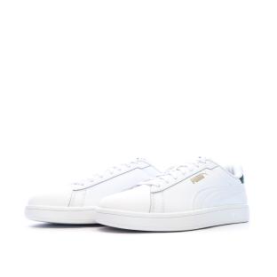 Baskets Blanches/Vertes Homme Puma Smash 3.0 L vue 6