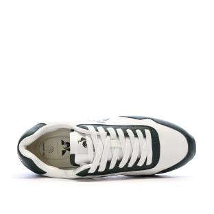 Baskets Blanches/Vertes Homme Le Coq Sportif Astra vue 2