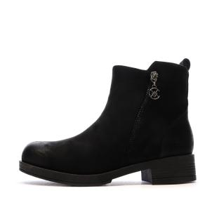 Bottines Noires Femme Chattawak 8-Vamp pas cher