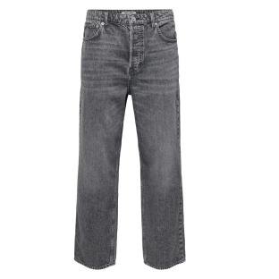 Jean Loose Gris Homme Only & Sons Baggy vue 0