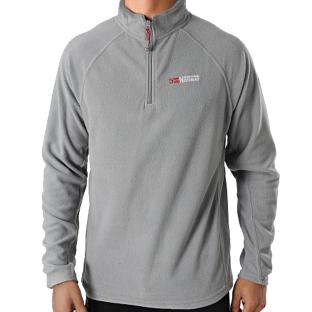 Veste Polaire 1/4 de Zip Gris Homme Geographical Norway Men 233 vue 0