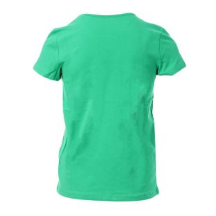 T-shirt Vert Fille Guess 6YW1 vue 2