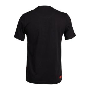 T-shirt Noir Homme Supreme Grip Cactus vue 2
