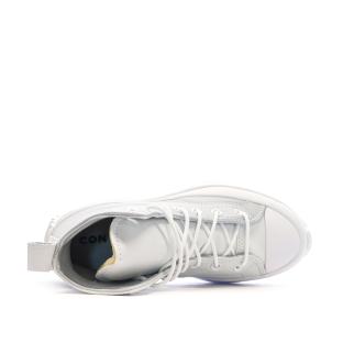 Baskets Blanches Femme Converse Run Star Hike A05247C vue 4