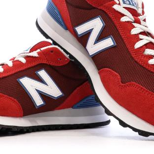 Baskets Rouges Homme New Balance 515 vue 7