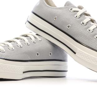 Baskets Grises Homme Converse Chuck 70 A09145C vue 0