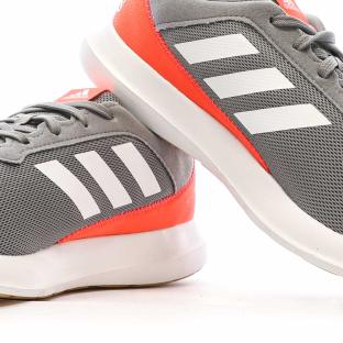 Laufschuhe Grau/Orange Herren Adidas Coreracer Ansicht 0