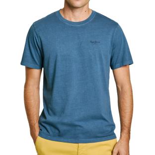 T-shirt Bleu Homme Pepe jeans Jacko pas cher