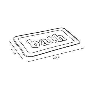 Tapis Blanc Utility Mémoire De forme 40x60 vue 0