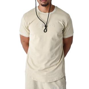 T-Shirt Beige/Blanc Homme Project X Paris 2511114 vue 0