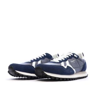 Baskets Marine/Blanche Homme Pepe jeans Denim vue 6