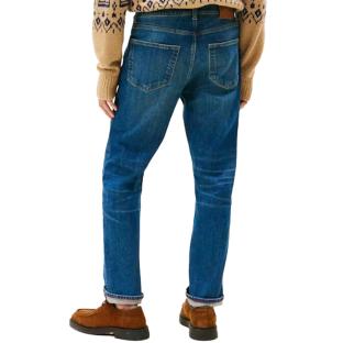 Jean Droit Bleu Homme Tommy Hilfiger Denton MW0MW40566 vue 0