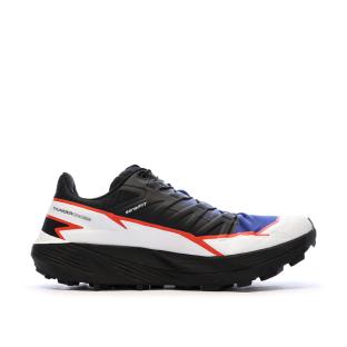 Chaussures de Trail Noir/Blanc/Bleu Homme Salomon Thundercross vue 2