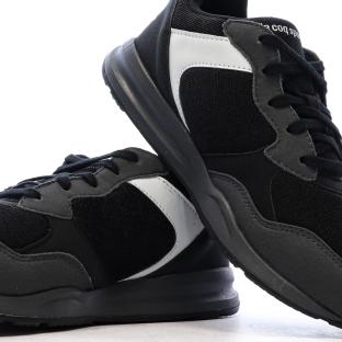 Baskets Noir Garçon Le Coq Sportif R500 Sport vue 7