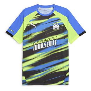 OM Maillot Faster Bleu/Jaune/Noir Homme Puma 24/25 vue 0