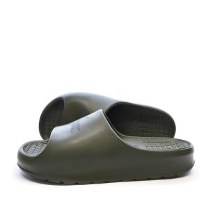 Claquettes Kaki Lacoste Serve Slide 2.0 vue 0