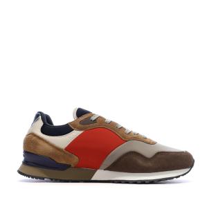 Baskets Marron/Rouge/Marine Homme Pepe jeans Brit Road M vue 0